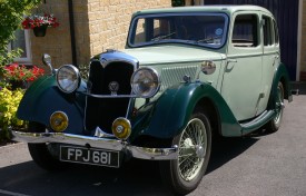 1937 Riley  9 Monaco Saloon