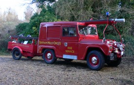 1961 Austin Gipsy Fire Engine and Trailer