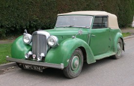 1948 Alvis TA14 Drophead Coupe by Carbodies
