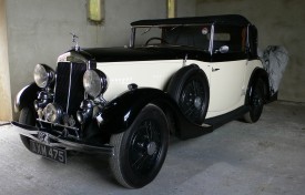 1934 Lanchester 18 Drophead Coupe by Martin Walter