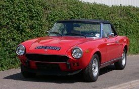 1981 Fiat 124 Sport Spider by Pininfarina