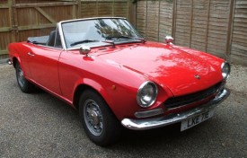 1967 Fiat 124 Sport Spider by Pininfarina