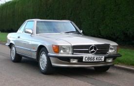 1986 Mercedes-Benz 500SL Auto with Hardtop