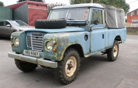 1982 Land Rover Series III LWB Pick-Up and Trailer