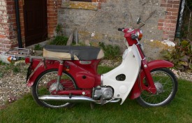 1973 Honda C70 Step-Thru Moped