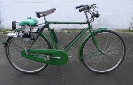 c.1953 Raleigh Superbe Sports Tourist De Luxe fitted with a 49cc Power Pak Bicycle Motor