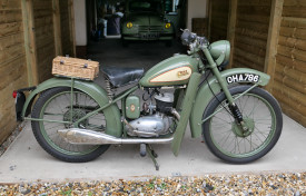 1950 BSA Bantam D1 125cc